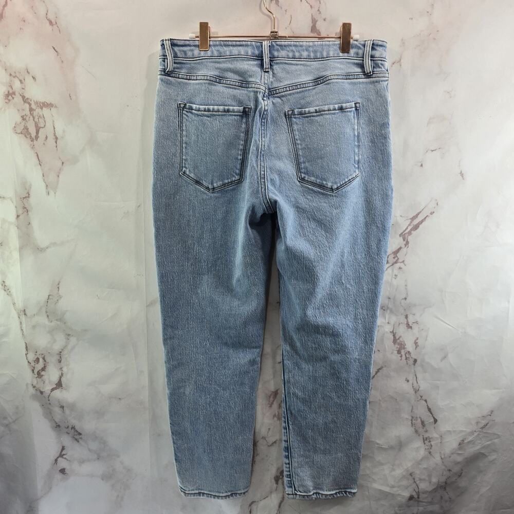Quince Light Blue Straight Leg Jeans